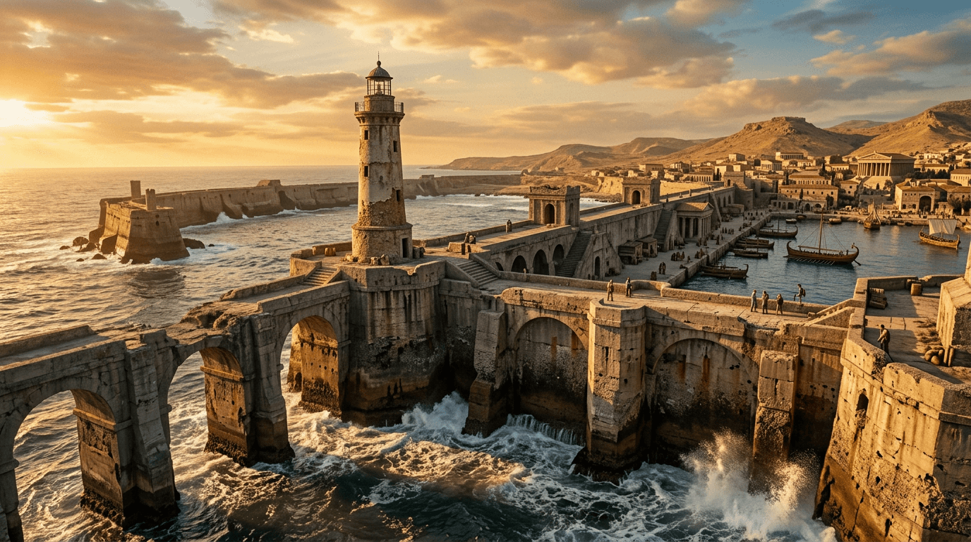Roman pozzolanic concrete — the enduring chemistry at the heart of sovereign construction